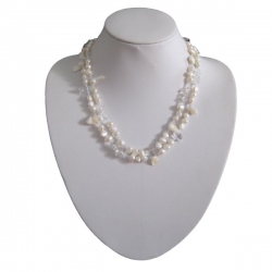 Pearl & Crystal Necklace