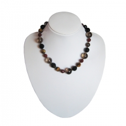 Round Agate Necklace
