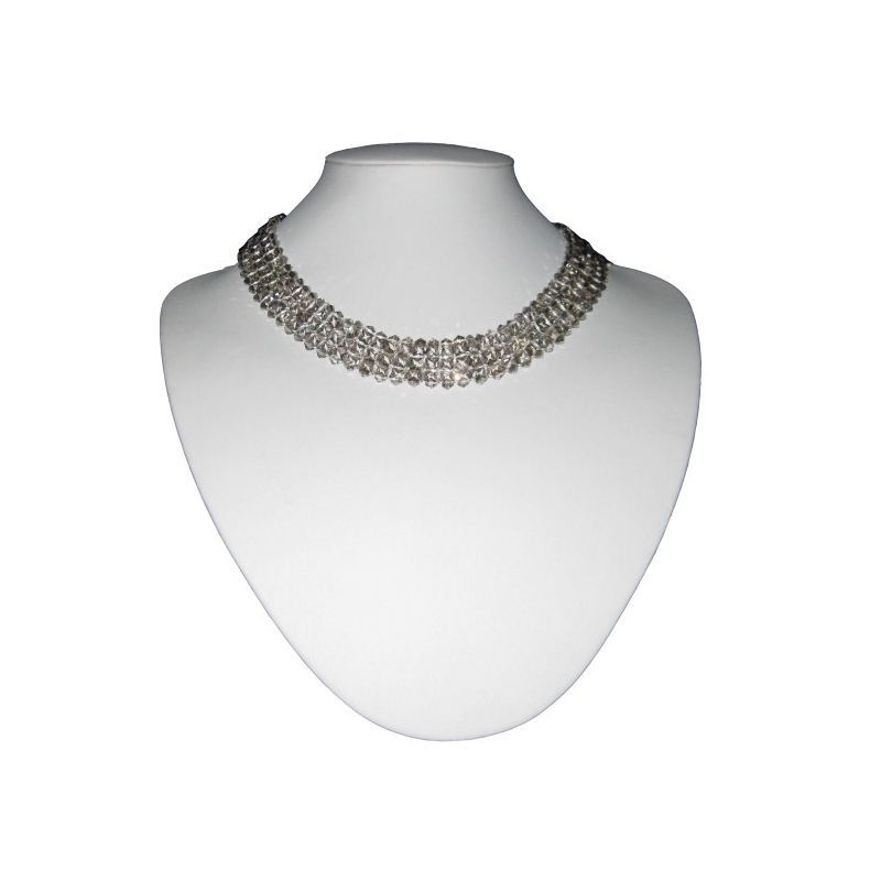 Multi Strand Crystal Necklace